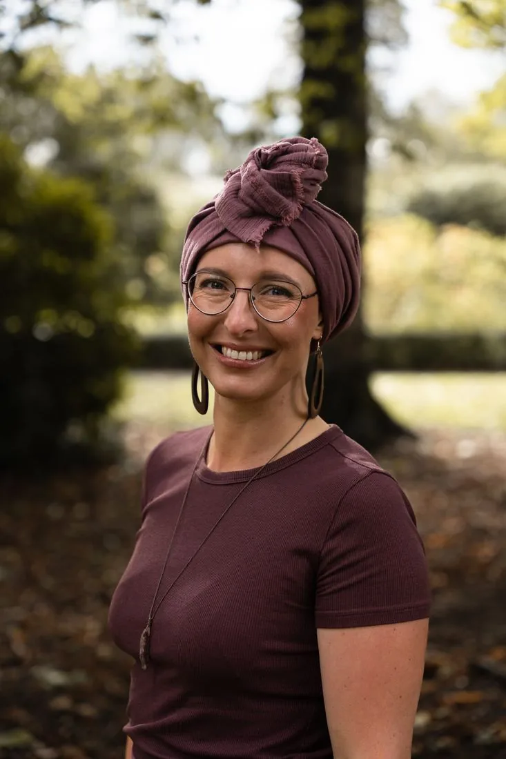 Custom headscarf - Nikki Kate Headwear NZ